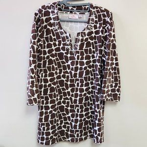 Large Women's Quacker Factory Tunic Top
